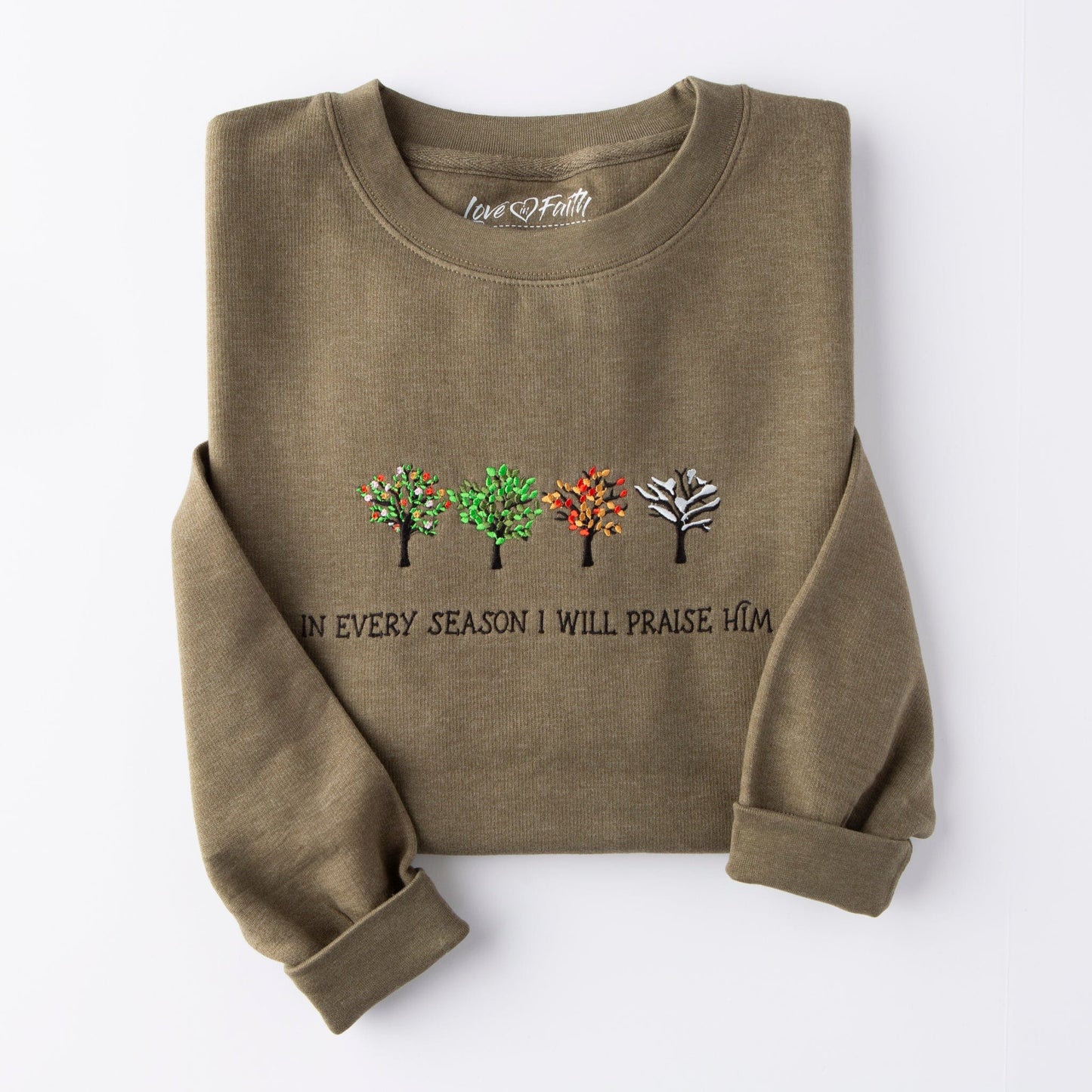 Fall Embroidered Sweatshirt Collection