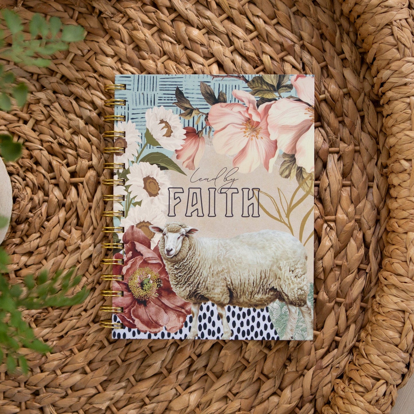 Lead by Faith Spiral Journal
