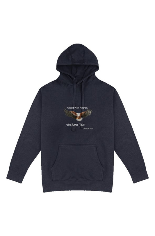 Under His Wings Christian Hoodie