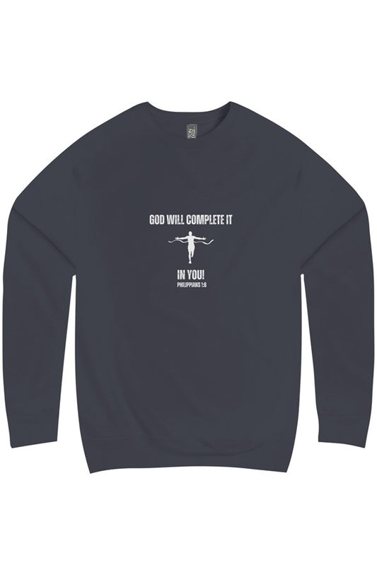 Start to Finish Christian Sweatshirt