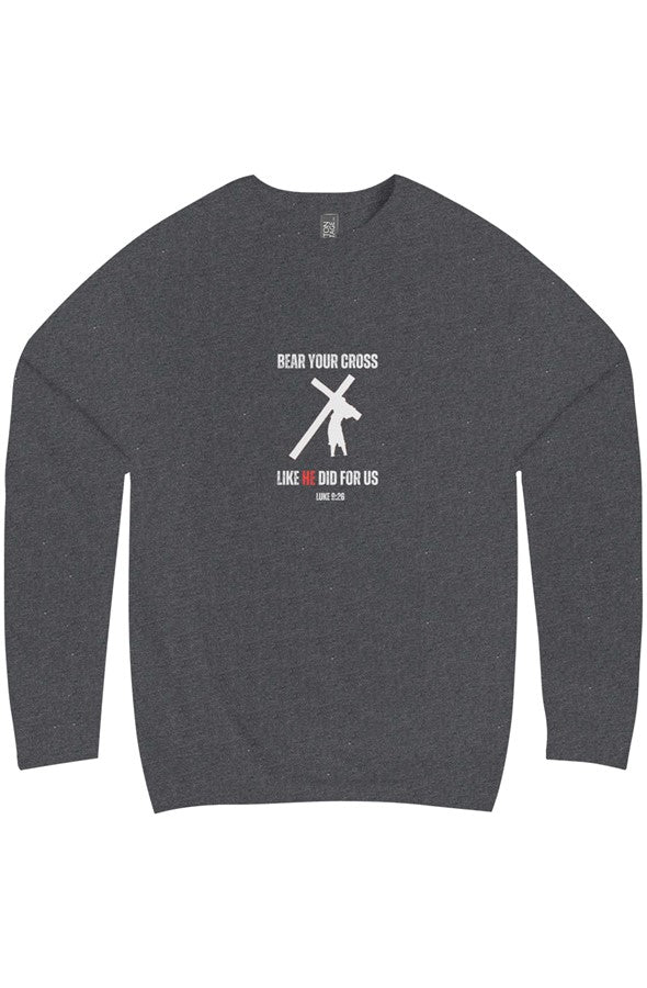 Bear Your Burden Christian Sweatshirt