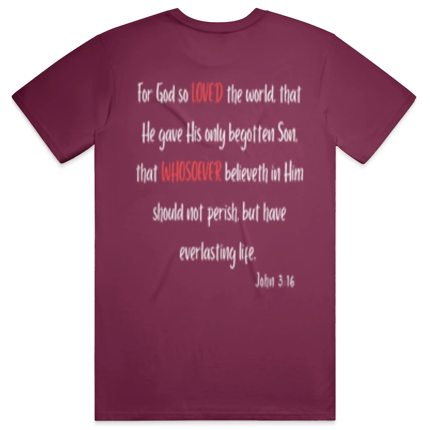 unisex t shirt loved whosoever
