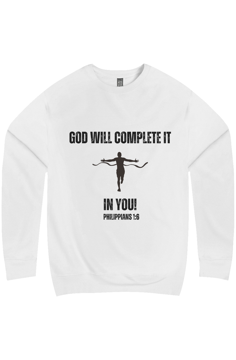 Start to Finish Christian Sweatshirt