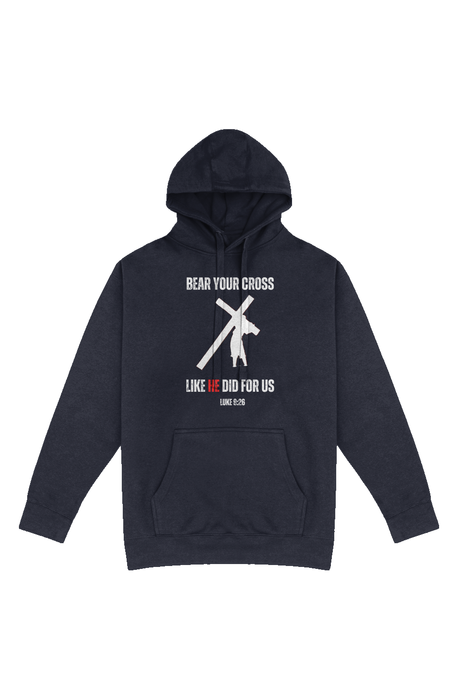 Bear Your Burden Christian Hoodie