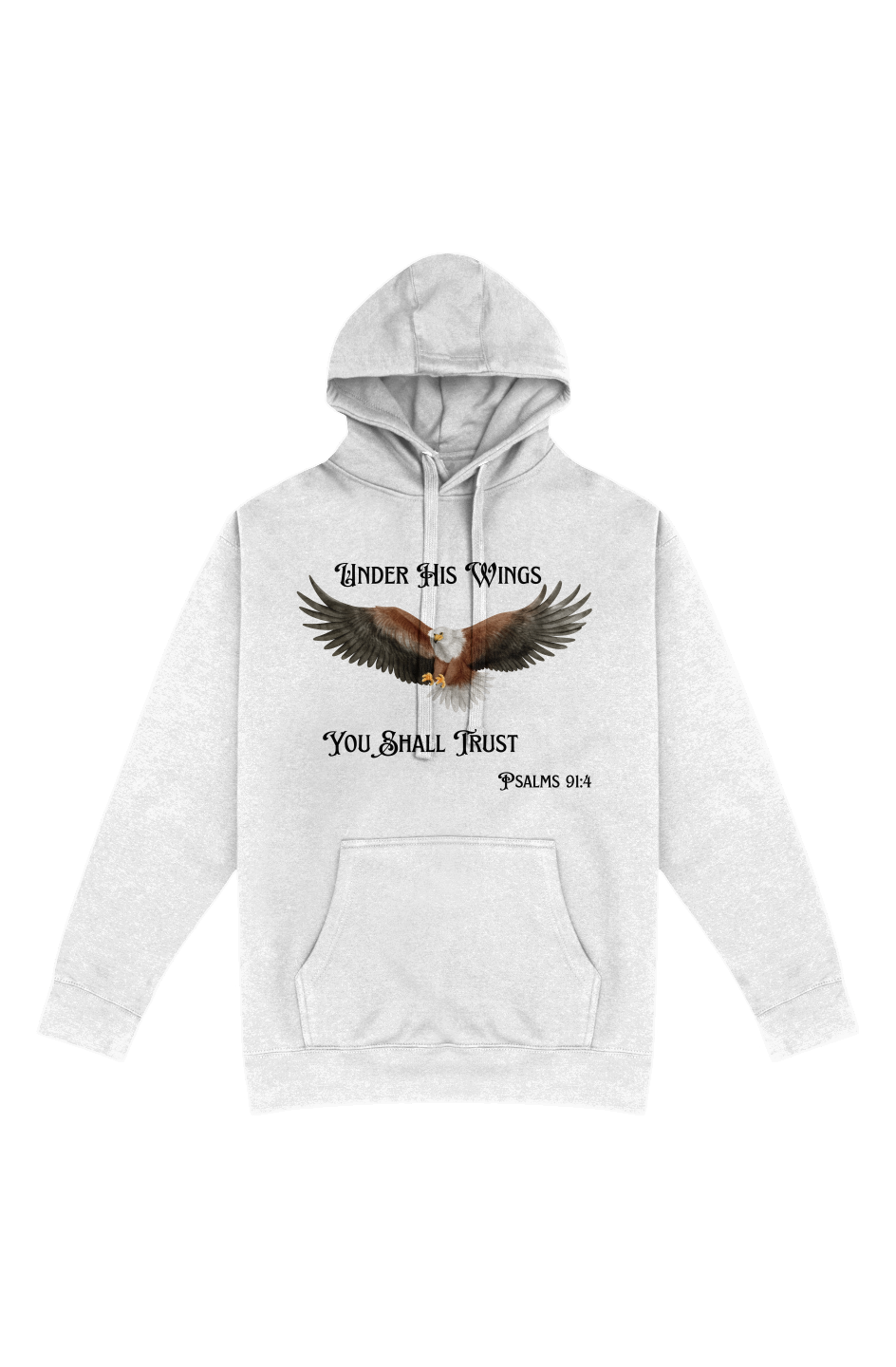 Under His Wings Christian Hoodie