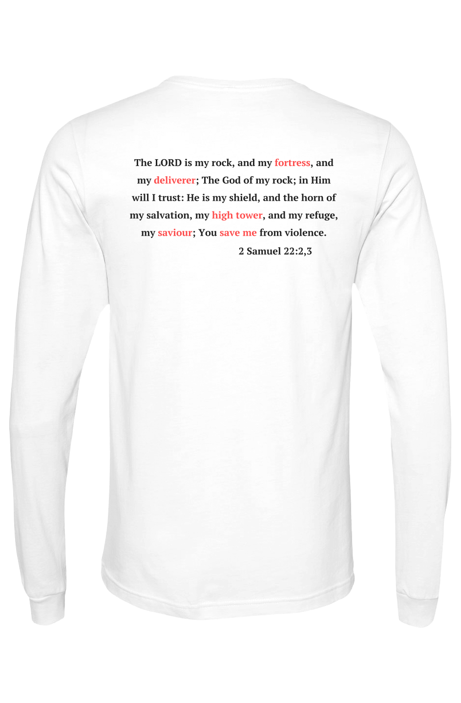 The Lord is a Fortress Christian Shirt
