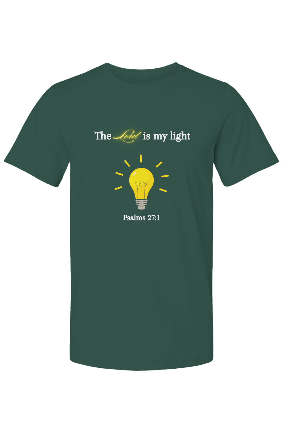 Lord is My Light Christian T-Shirt