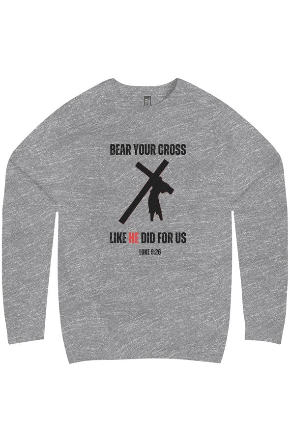 Bear Your Burden Christian Sweatshirt