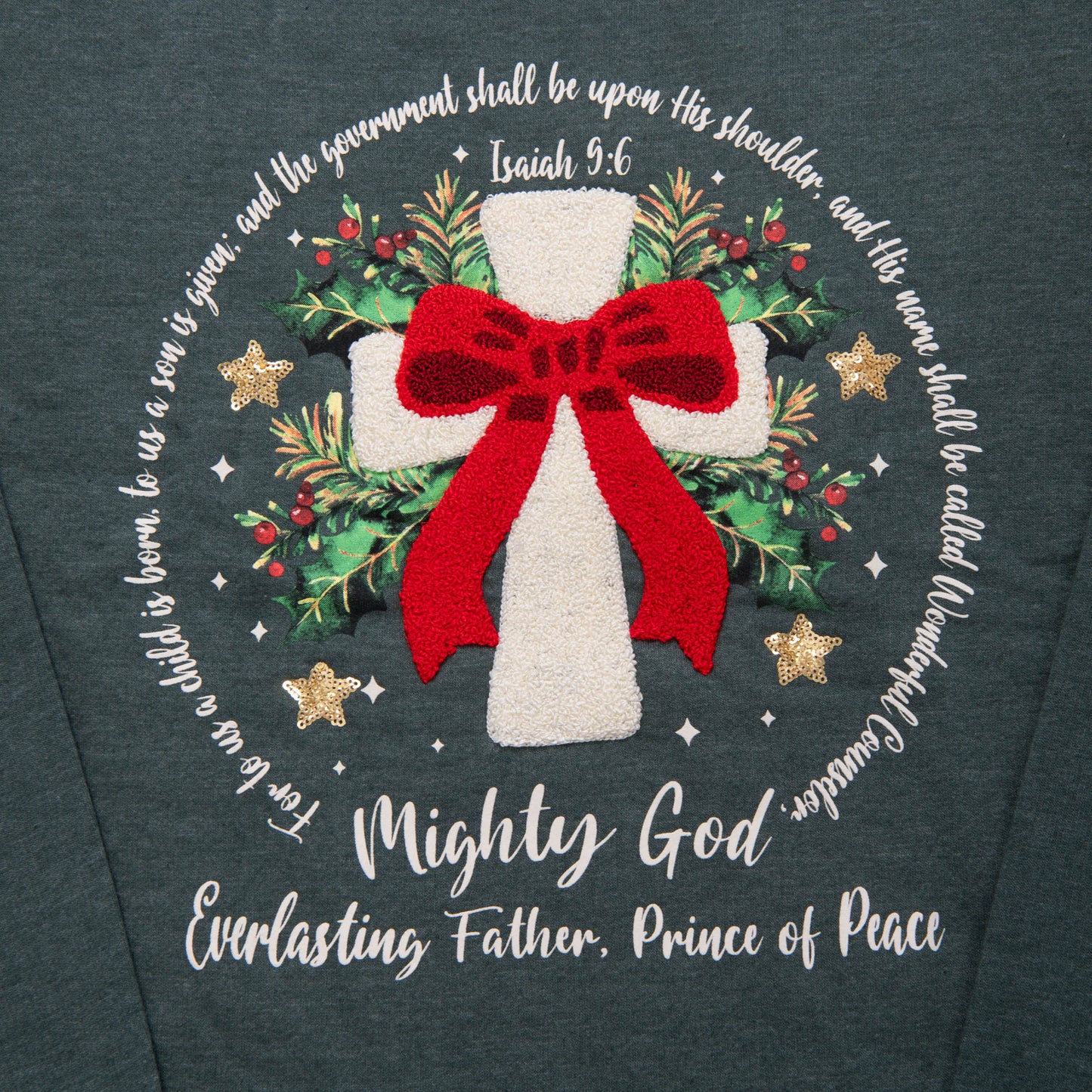 Embellished Isaiah 9:6 Sweatshirt