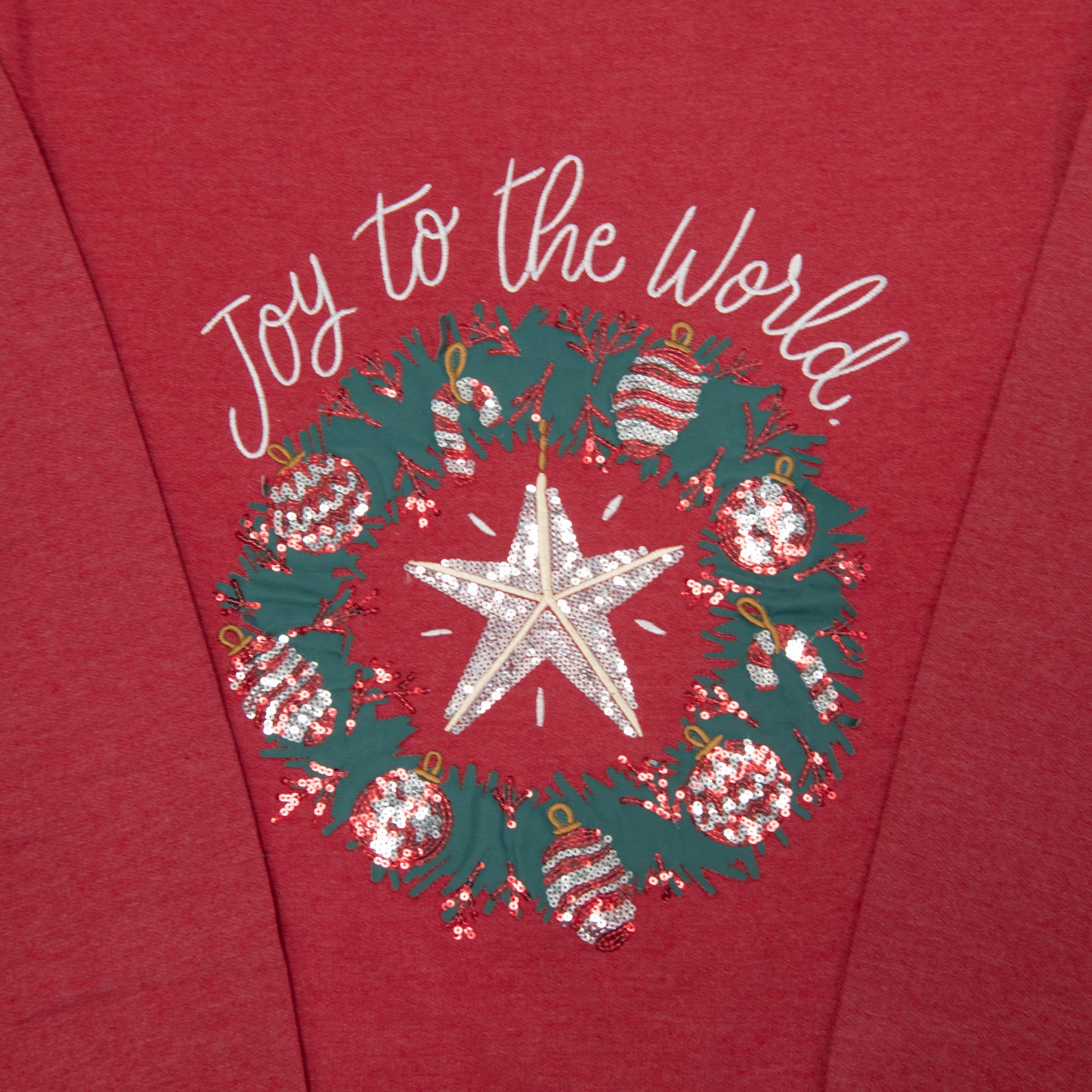 Embellished Joy to the World Sweatshirt - 24