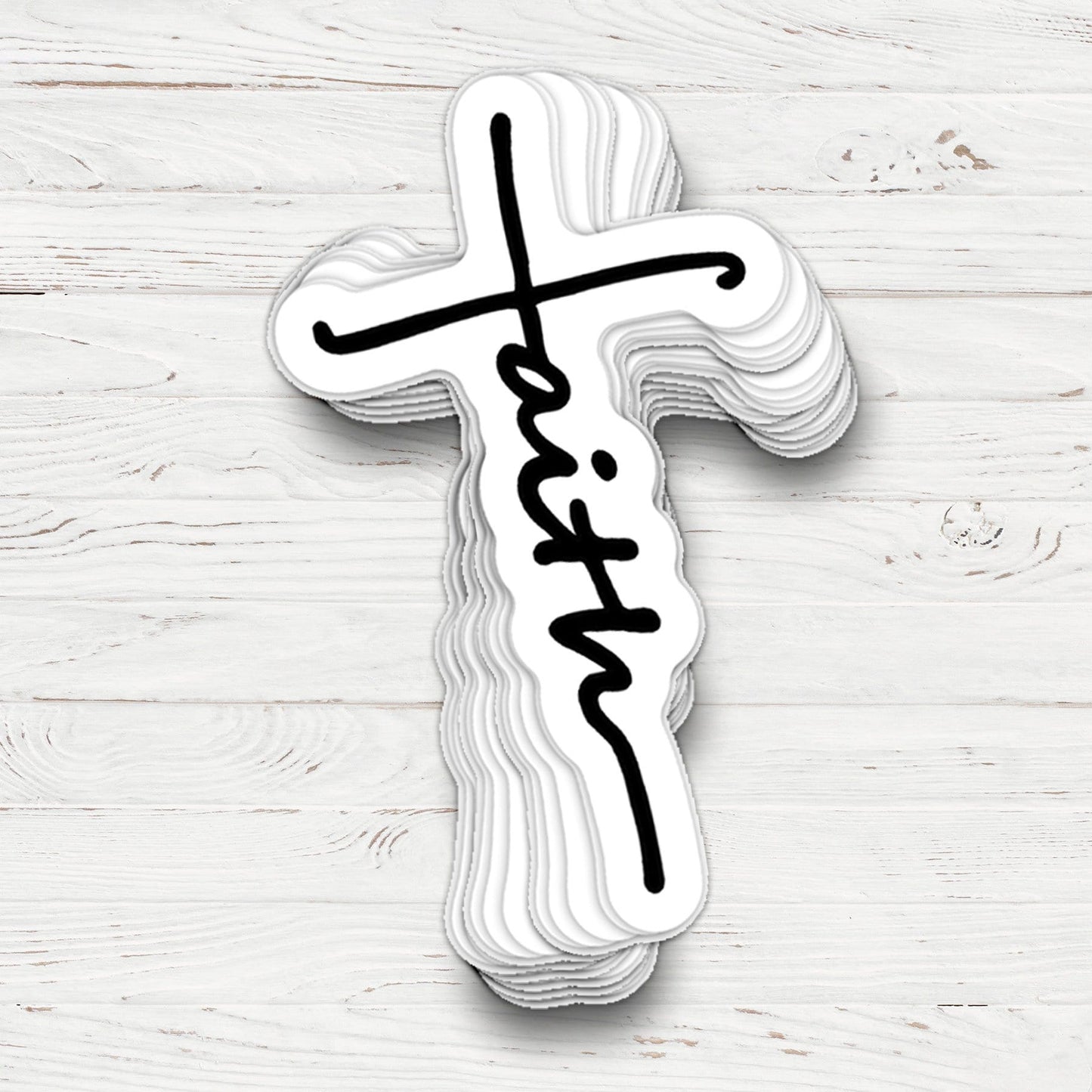 Faith Cross Sticker