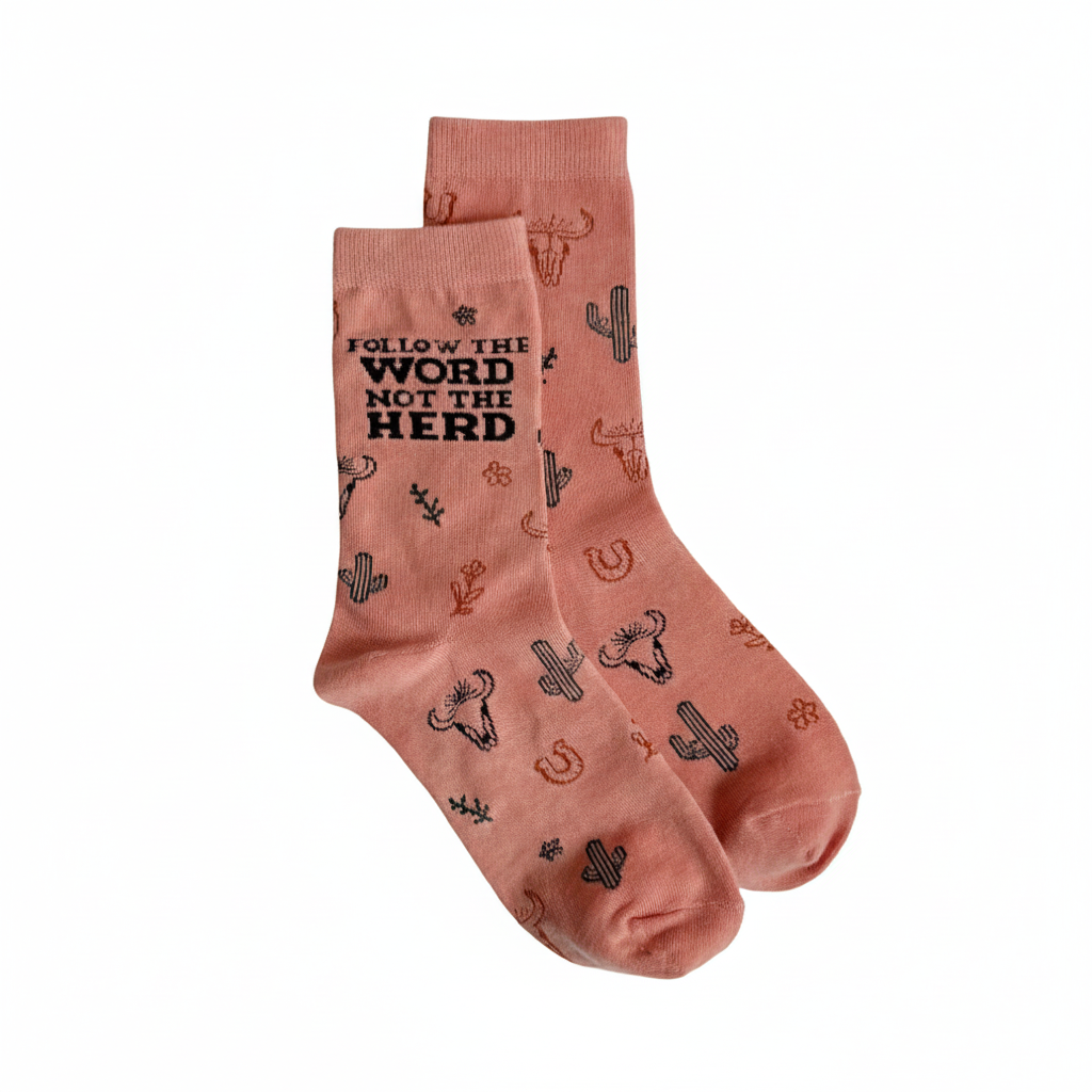 Follow the Word Women's Crew Socks