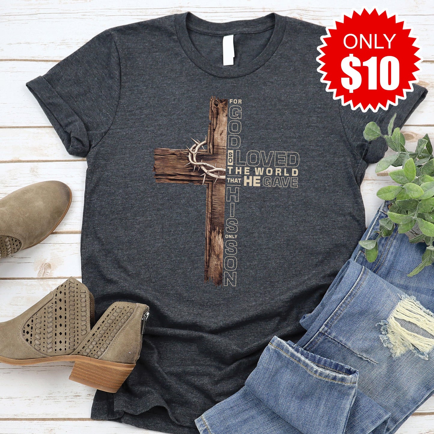 John 3:16 Tee - 10