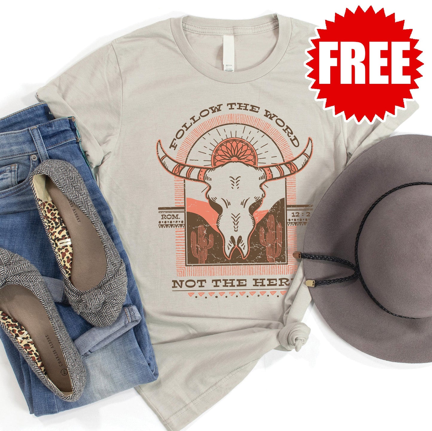 Follow the Word Herd Tee - 0