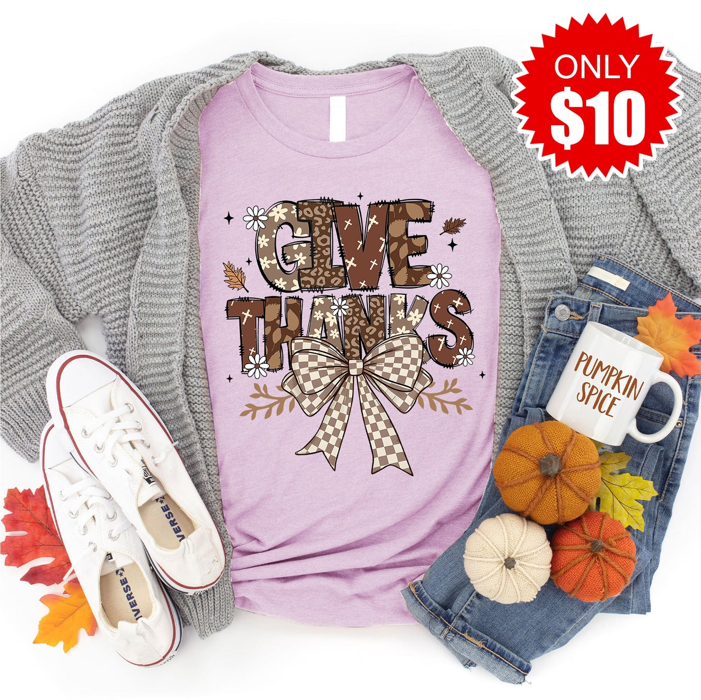 Give Thanks Tee - 10