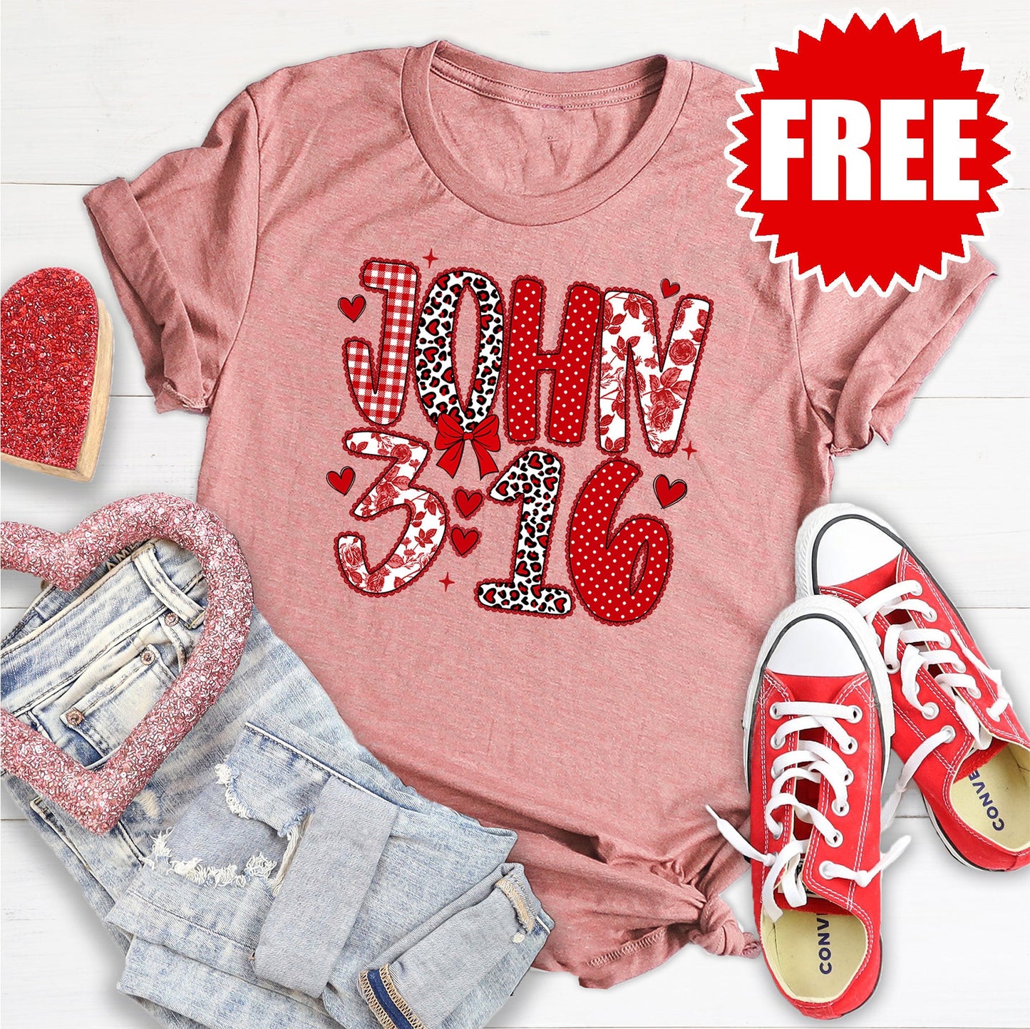 John 3:16 Tee - 0