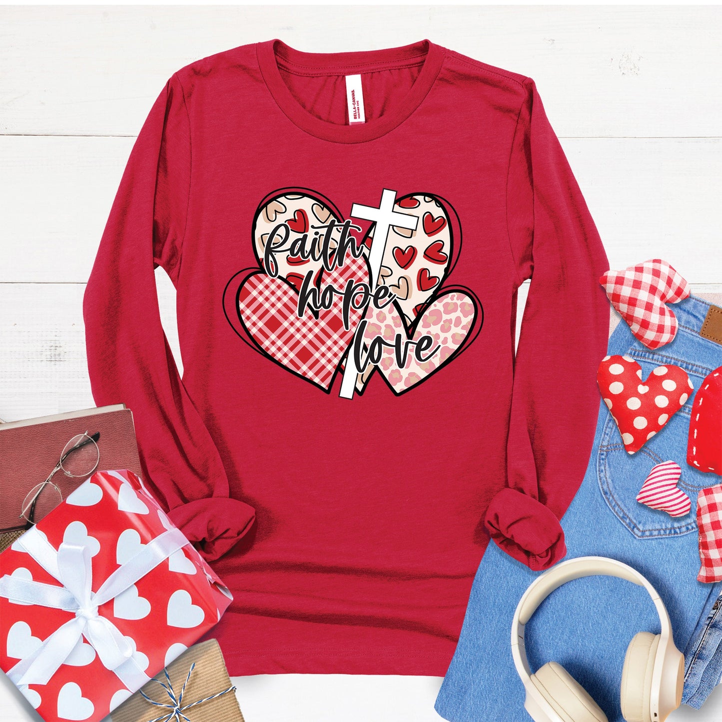 Faith Hope Love Long Sleeve