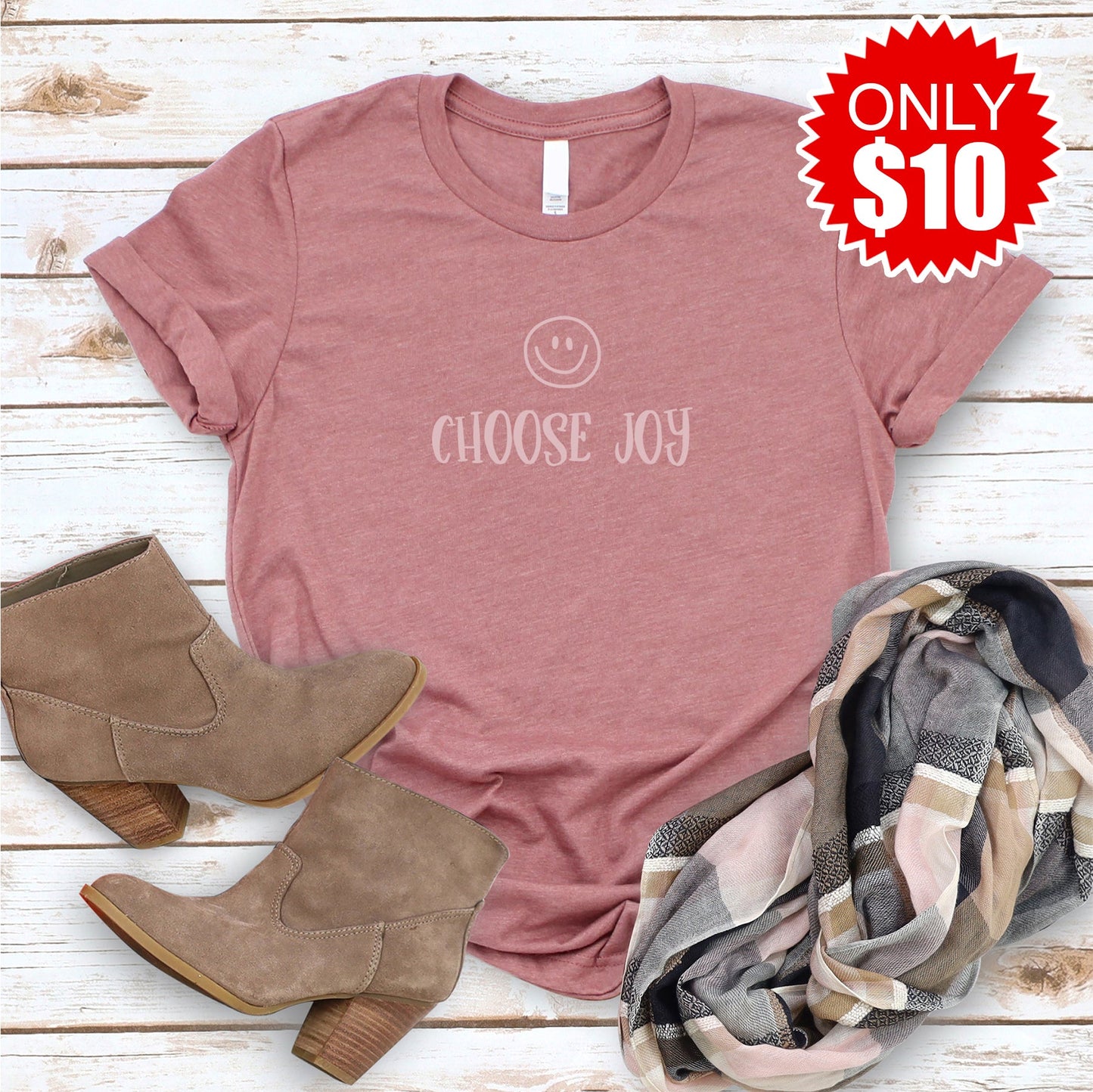 Choose Joy Tee - 10