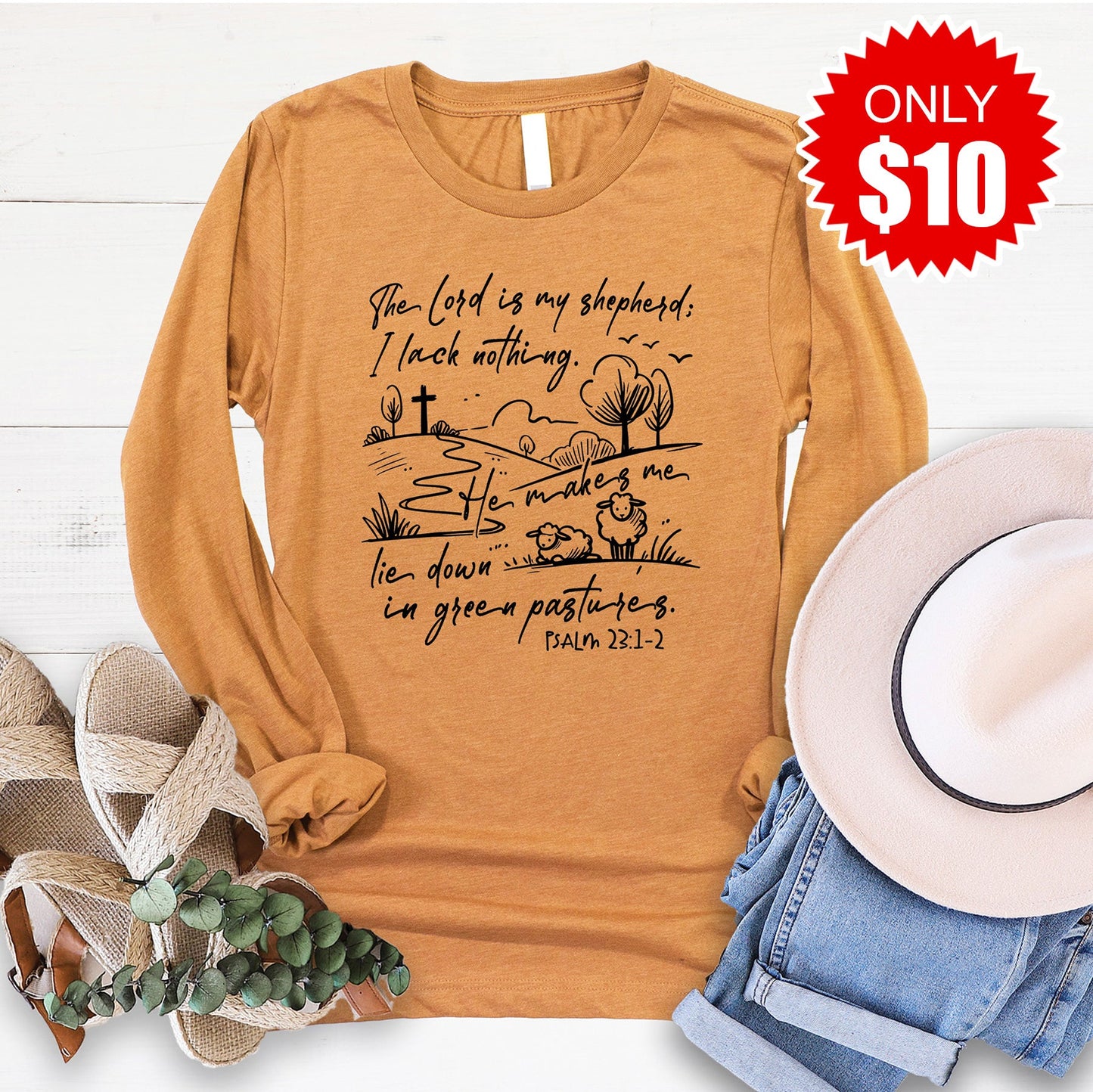 Green Pastures Long Sleeve - 10