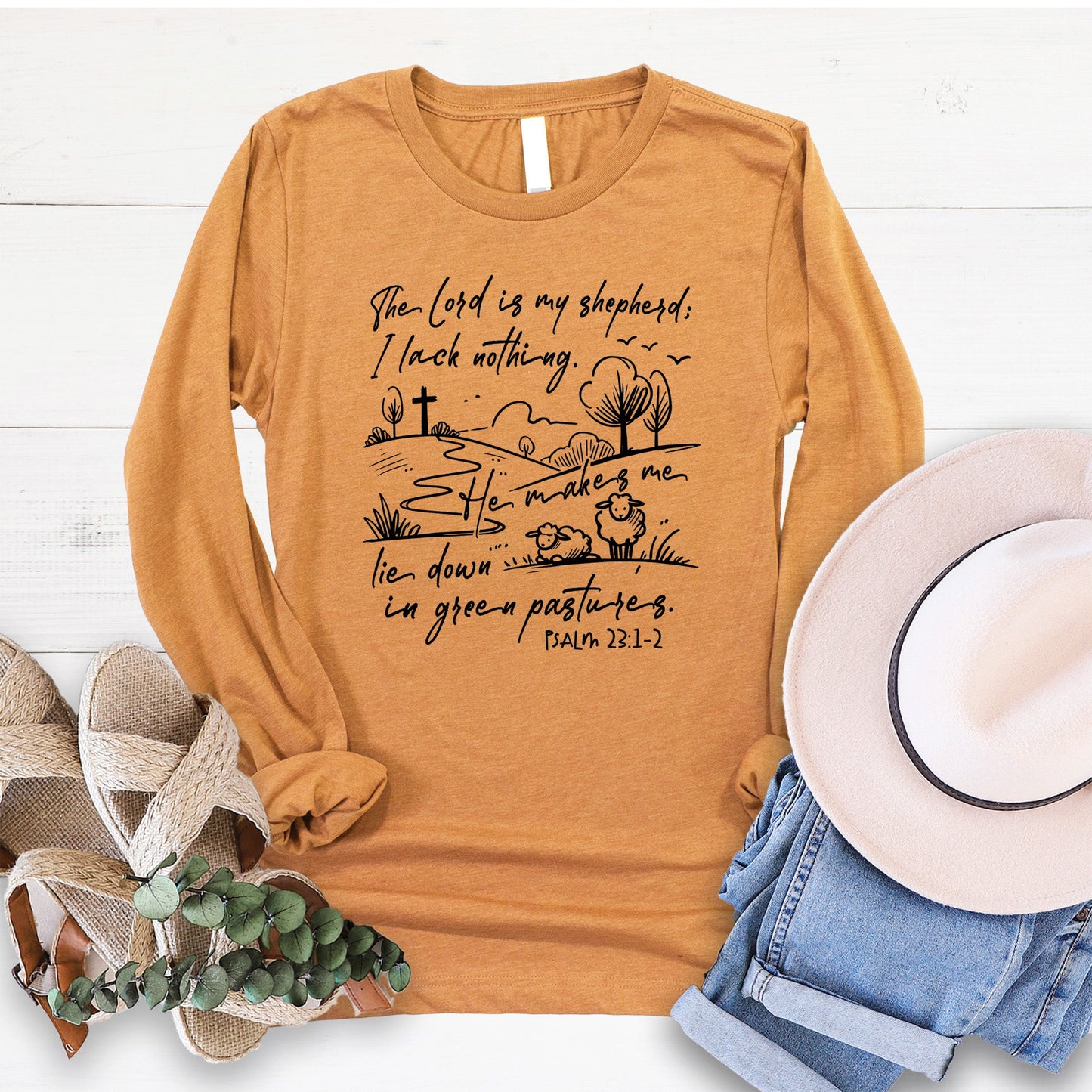 Green Pastures Long Sleeve