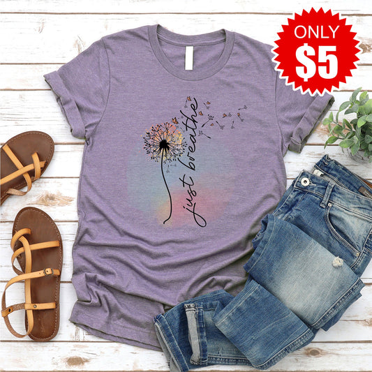 Just Breathe Tee - 5