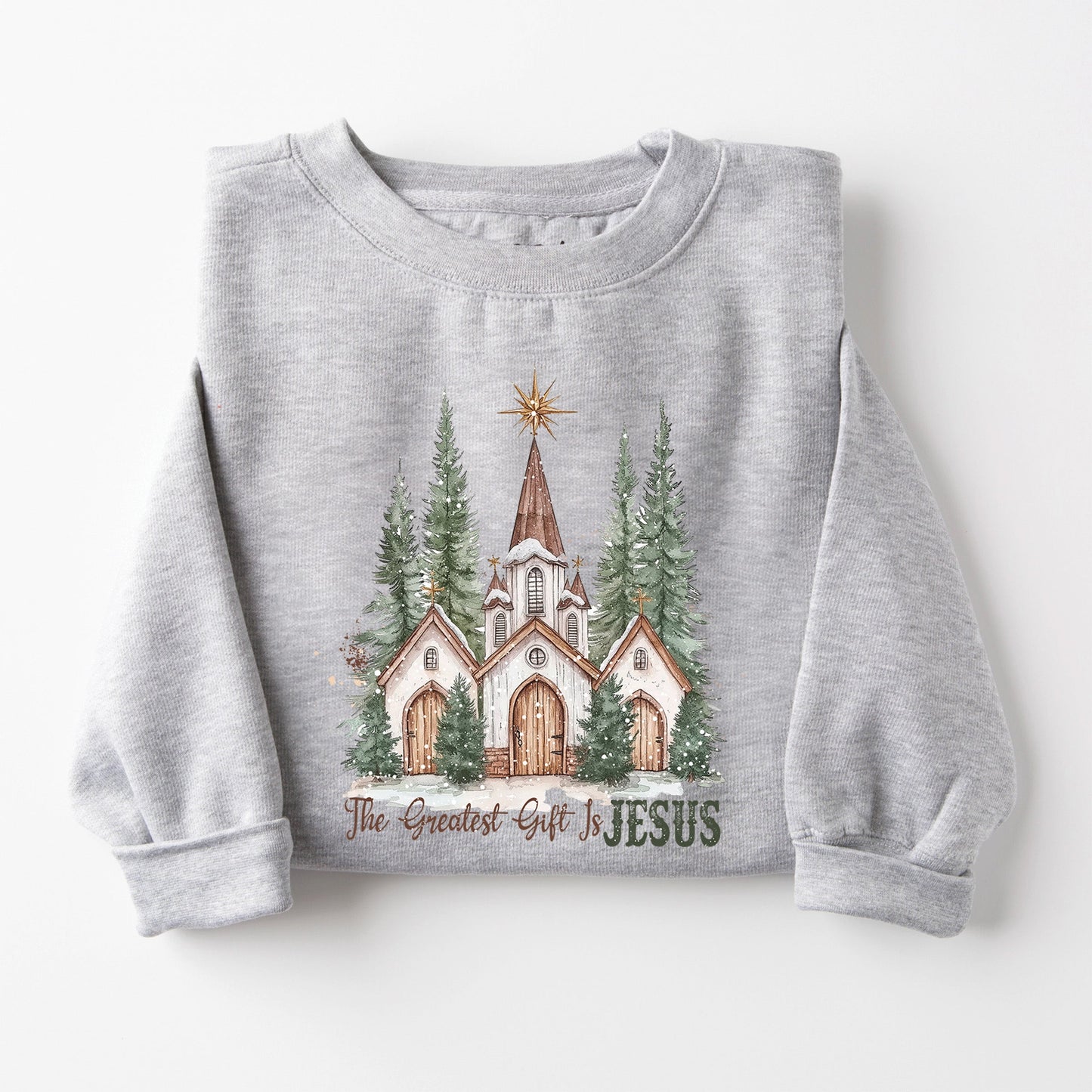 Greatest Gift is Jesus Sweatshirt