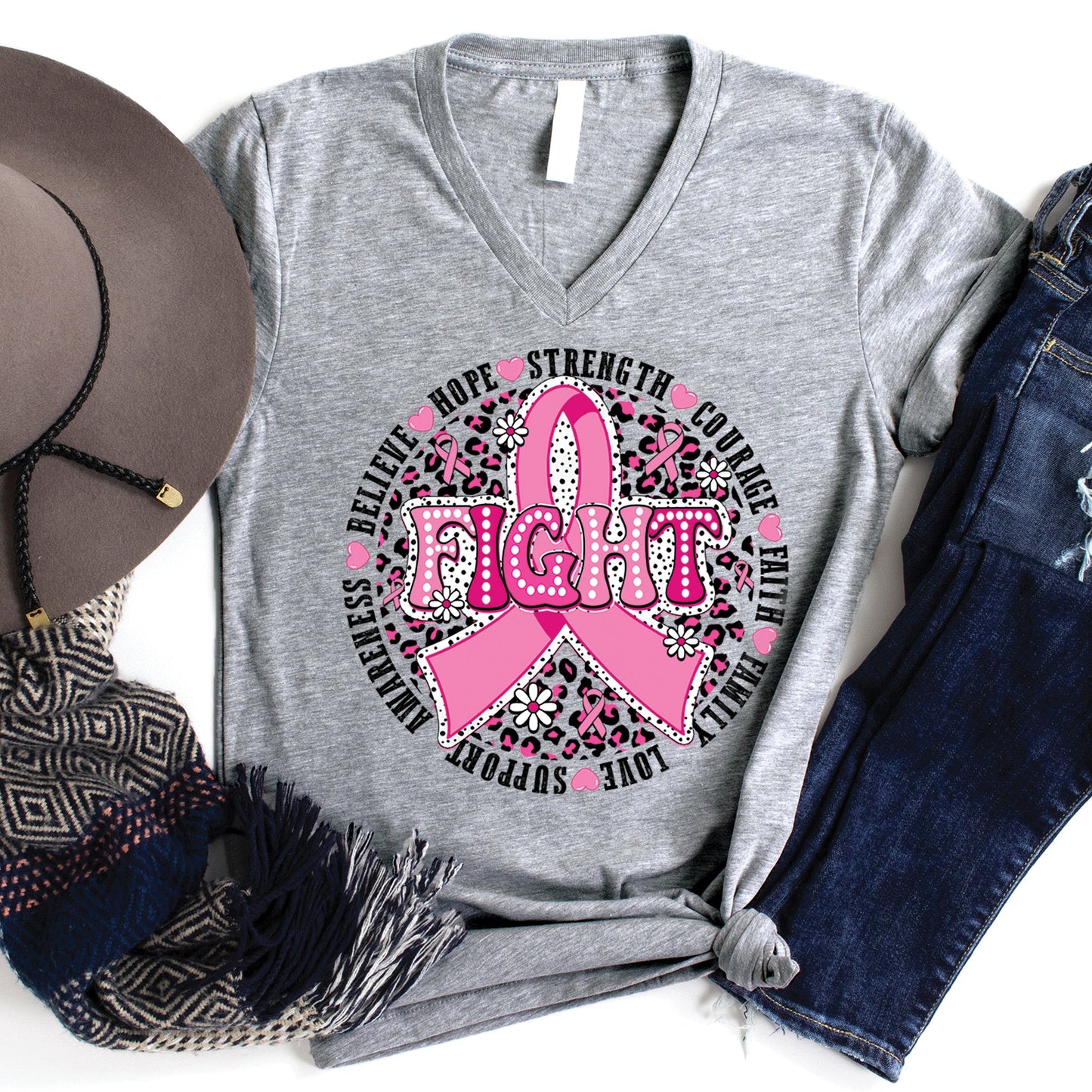 Fight V-Neck