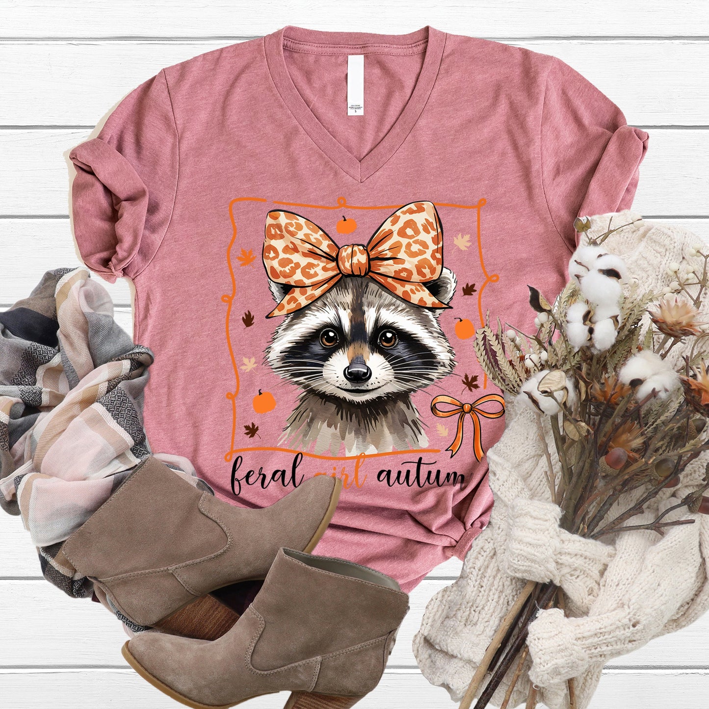 Feral Girl Autumn V-Neck