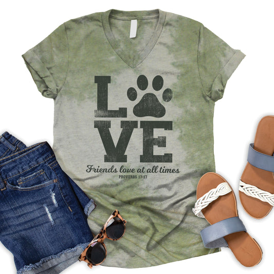 Friends Love V-Neck