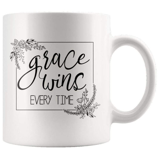 Grace Wins Everytime Mug 11oz