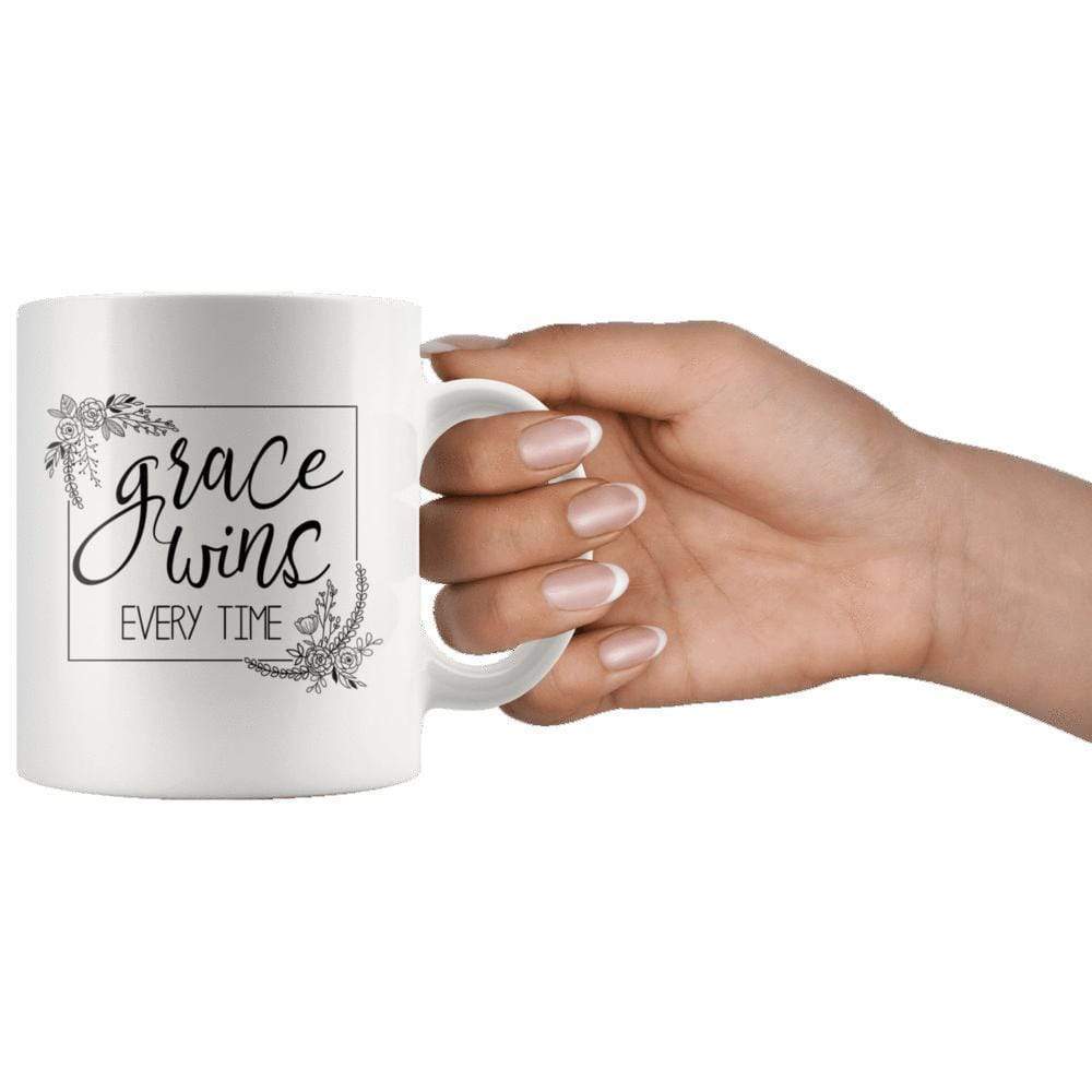Grace Wins Everytime Mug 11oz