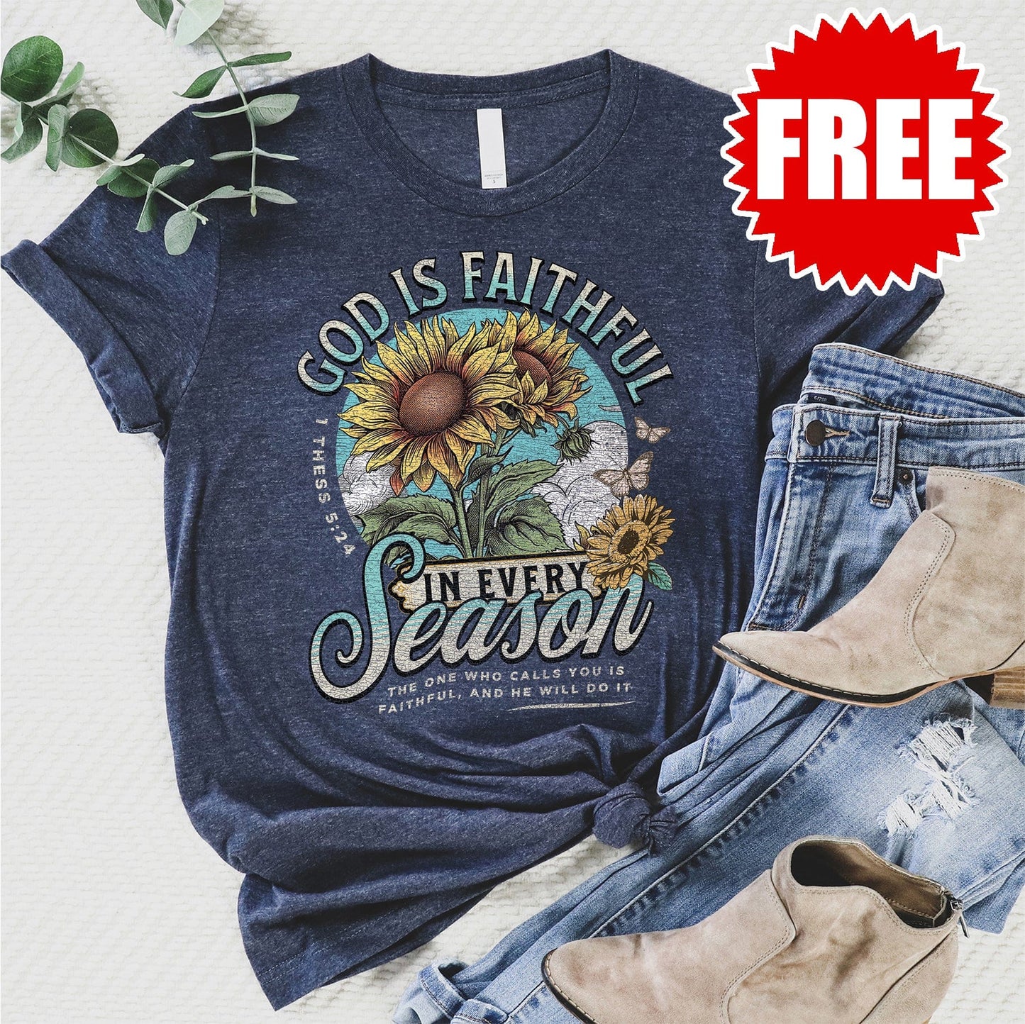 God Is Faithful Tee - 0