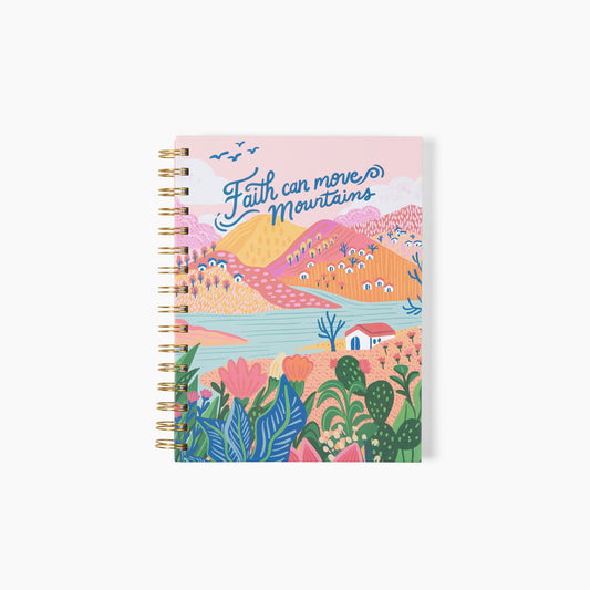 Faith Can Move Mountains  Spiral Journal