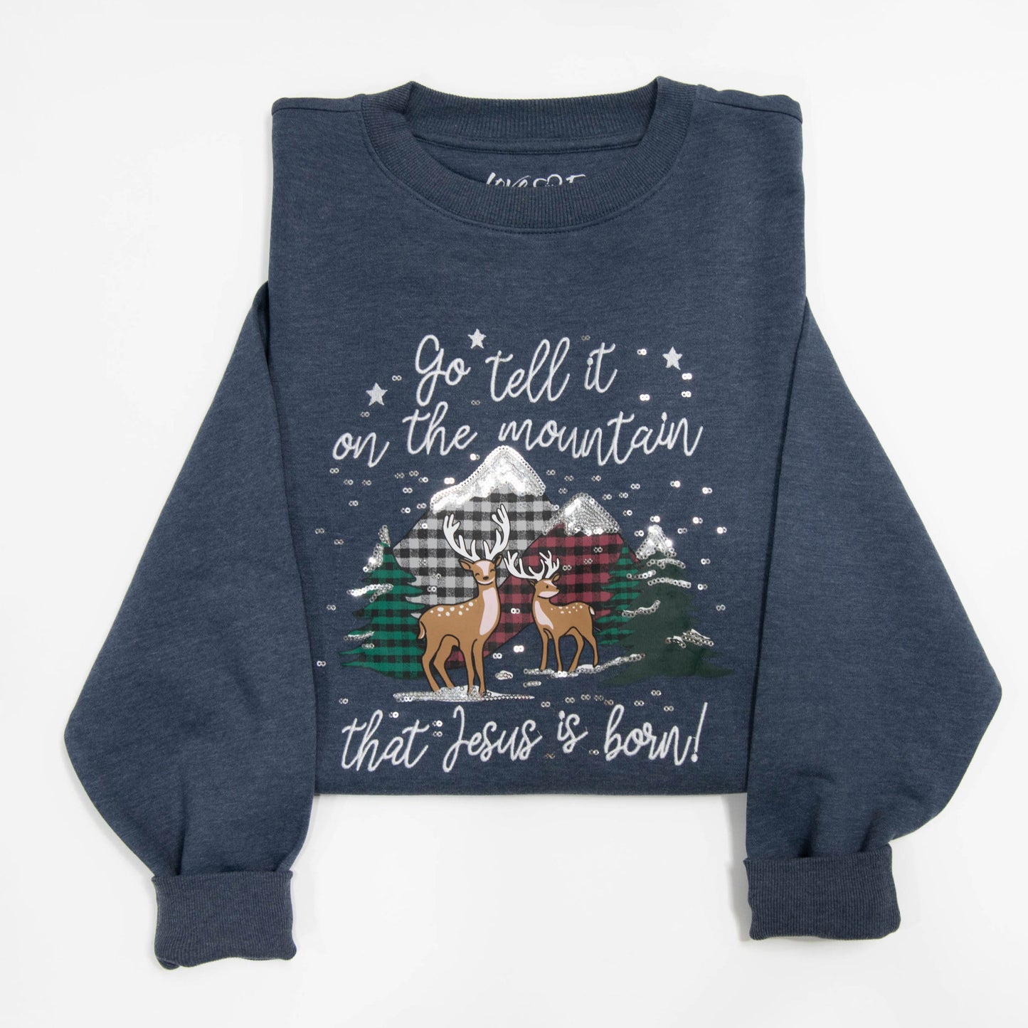Go Tell Embellished Sweatshirt