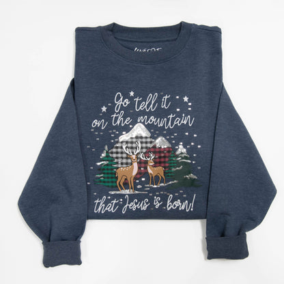 Go Tell Embellished Sweatshirt