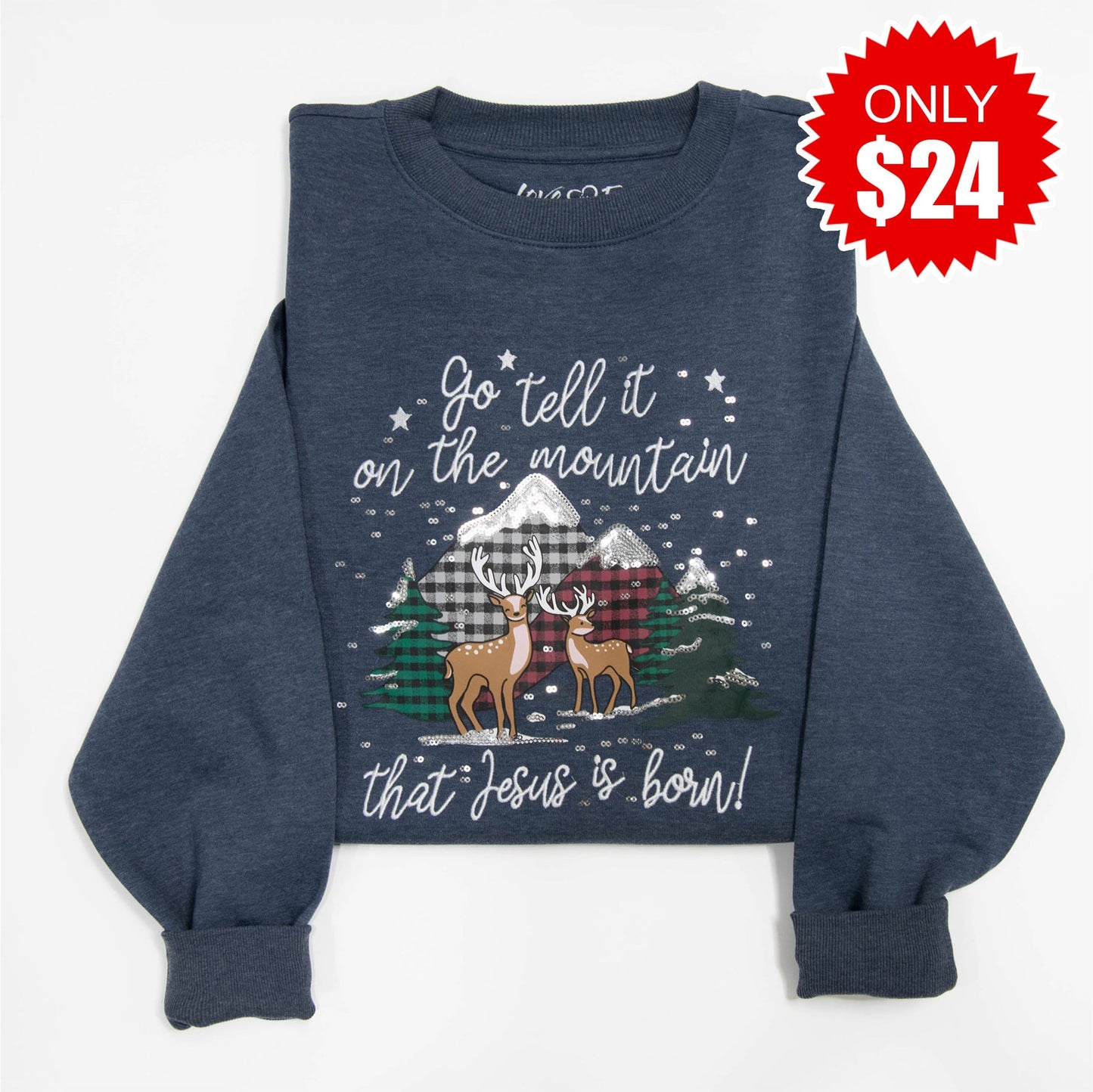 Go Tell Embellished Sweatshirt - 24