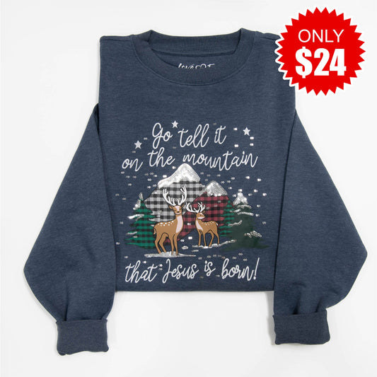 Go Tell Embellished Sweatshirt - 24