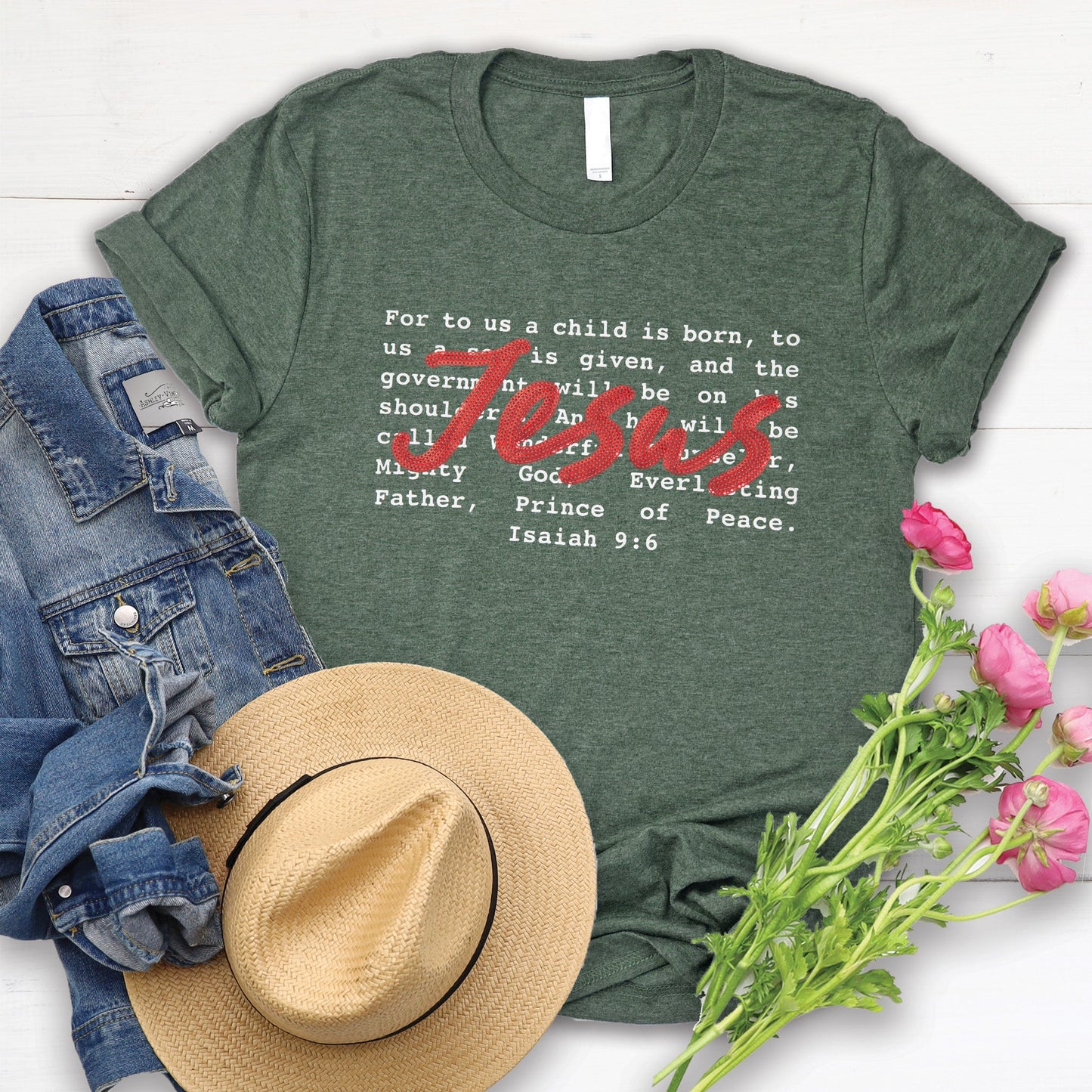 Christmas Sequin Tees
