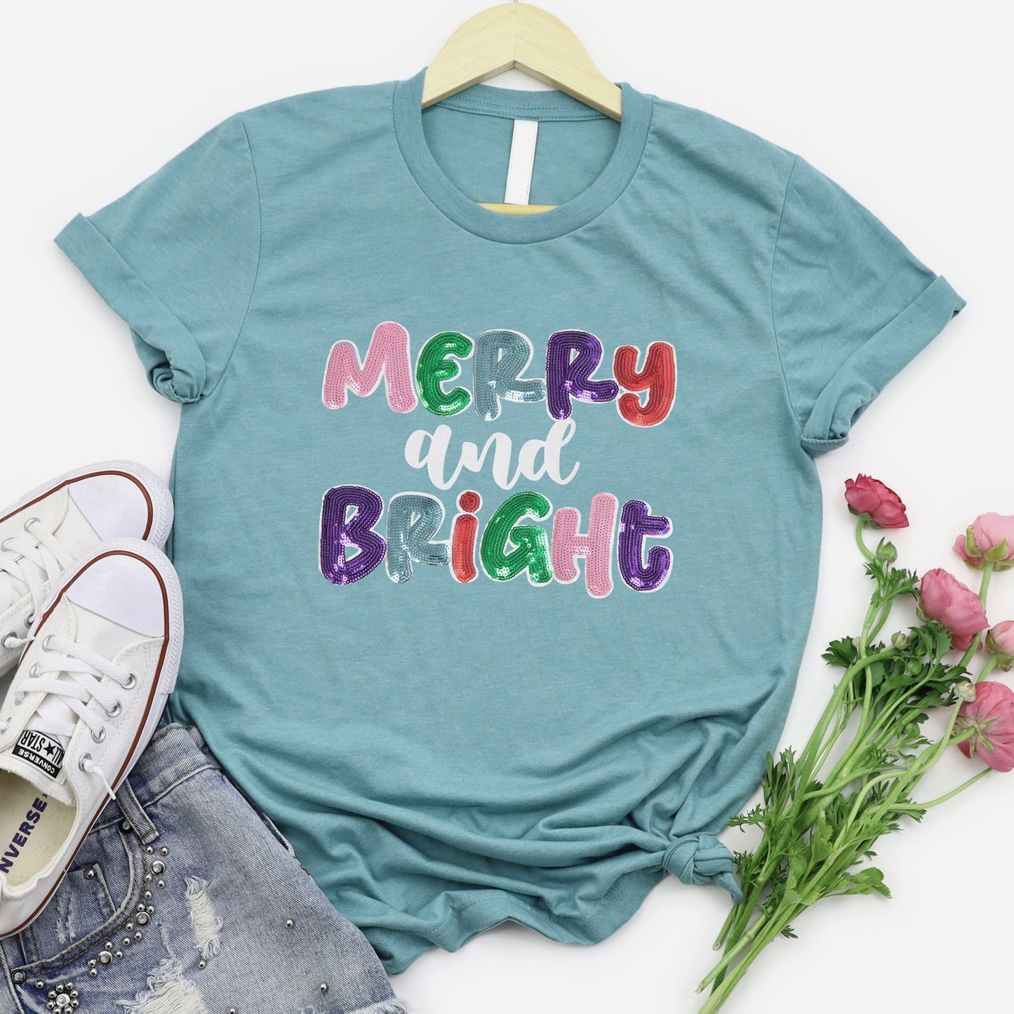 Christmas Sequin Tees