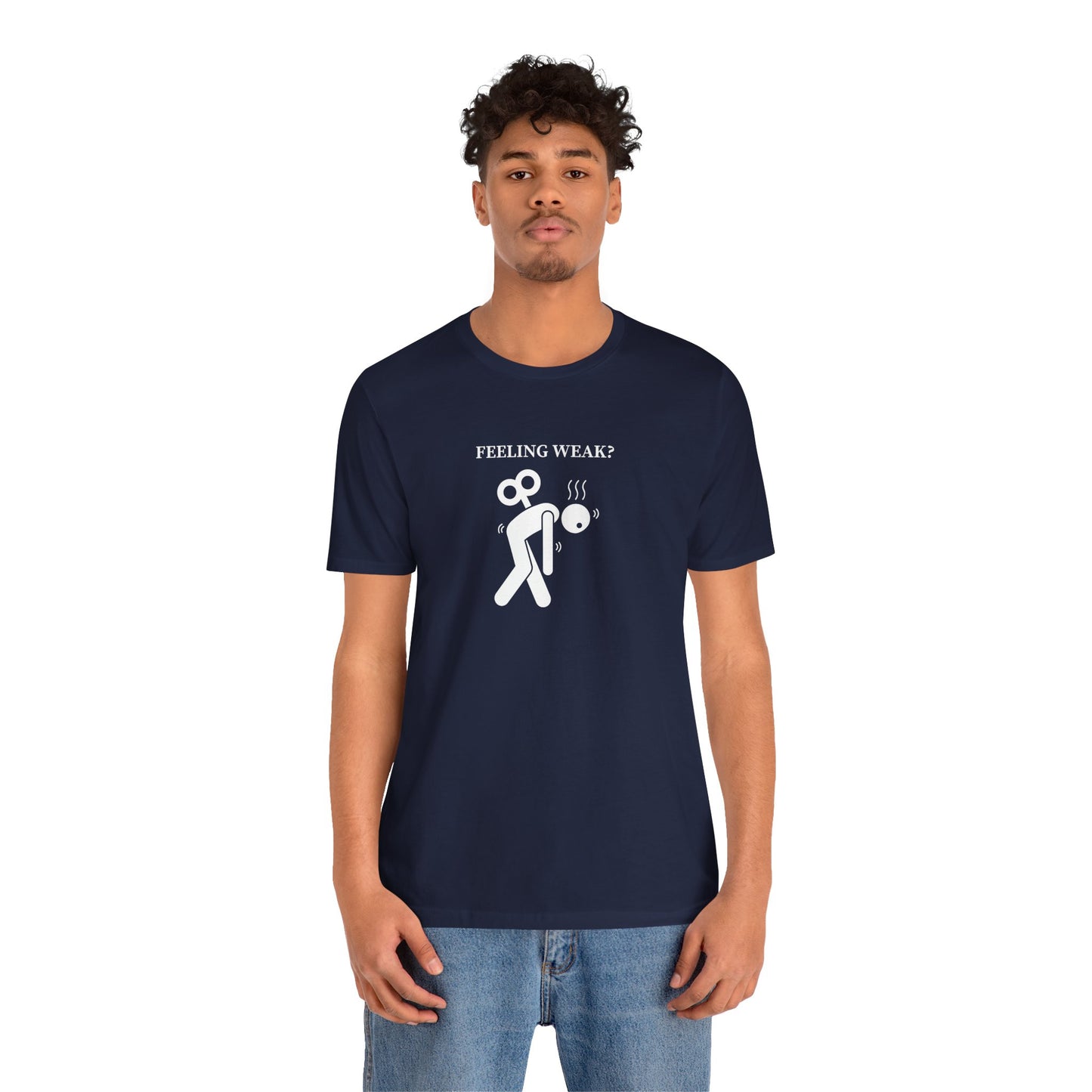 Christian Philippians 4:13 T-Shirt — "Feeling Weak?" Strength Faith Tee