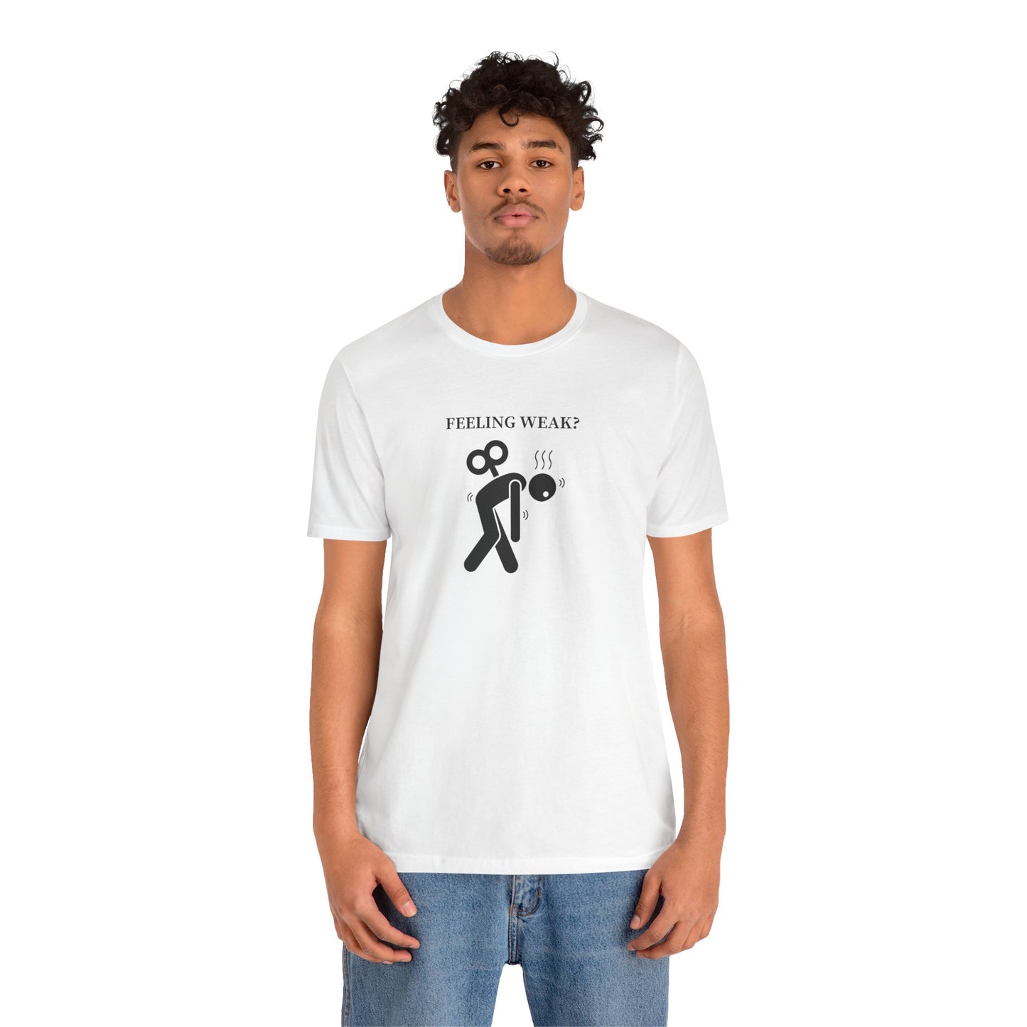 Christian Philippians 4:13 T-Shirt — "Feeling Weak?" Strength Faith Tee