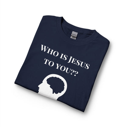Who Is Jesus To You? Long Sleeve - Christian Faith Icons Tee
