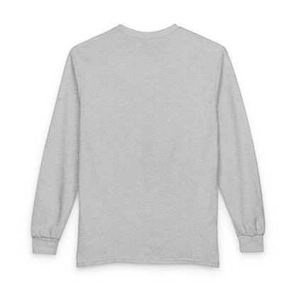 Be The Light Long Sleeve Tee – Inspirational Lightbulb Graphic