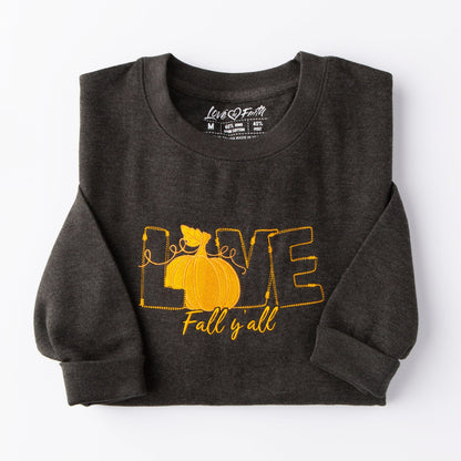 Fall Embroidered Sweatshirt Collection