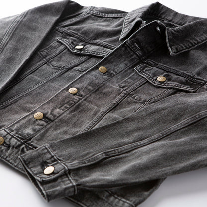 Denim Jacket & Canvas Tote Bundle