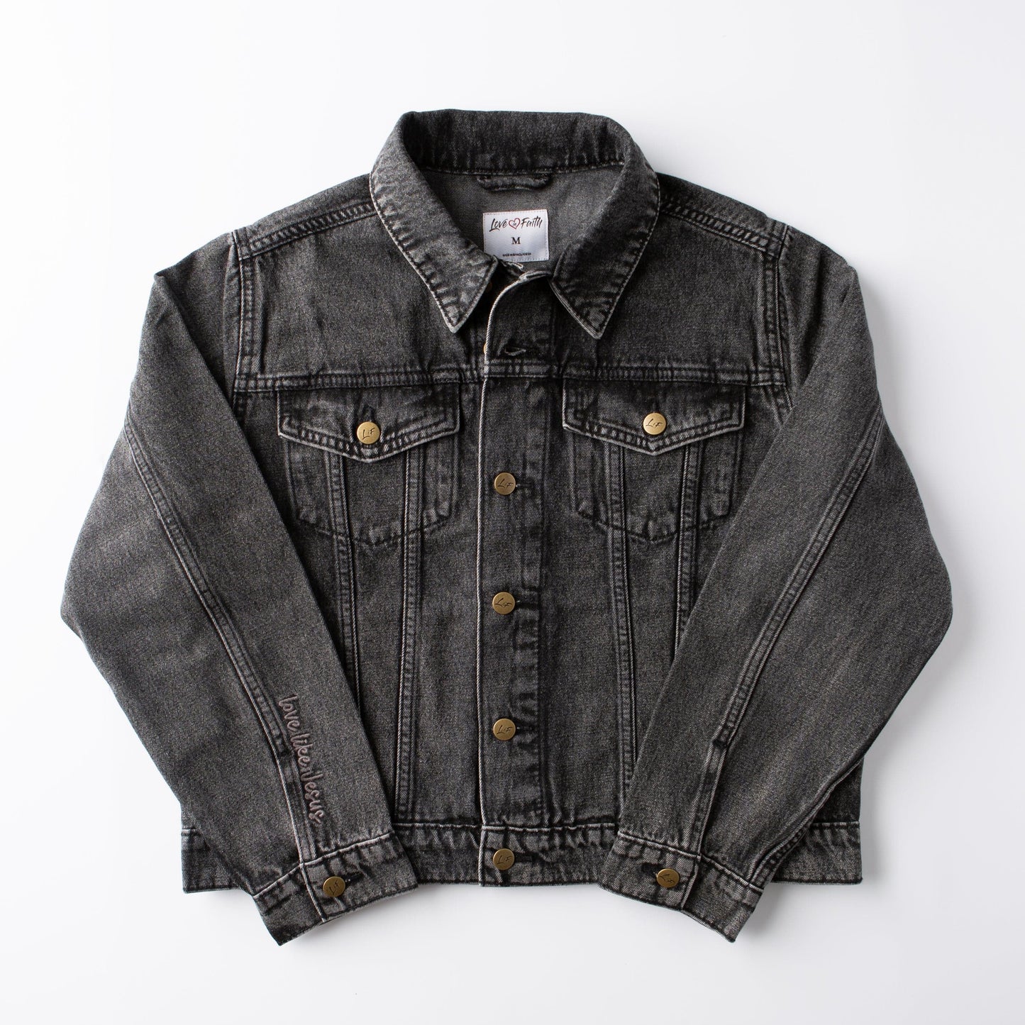 Denim Jacket & Canvas Tote Bundle