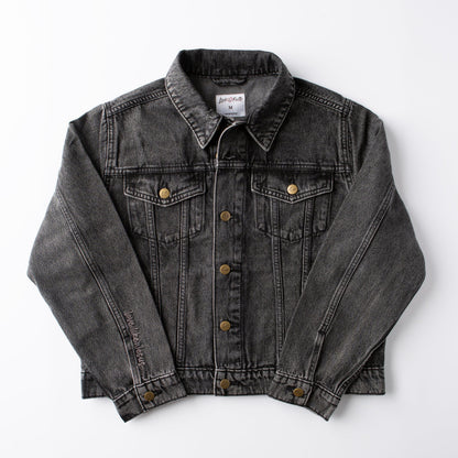 Denim Jacket & Canvas Tote Bundle