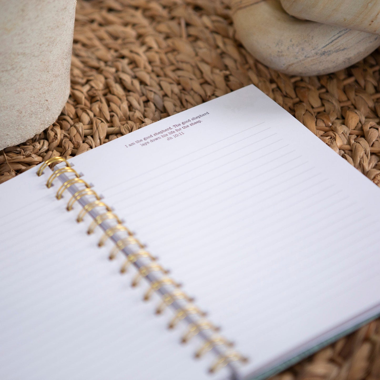 Lead by Faith Spiral Journal