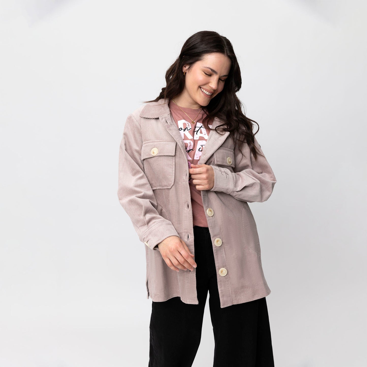 Faith Corduroy Shacket