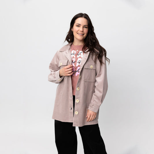 Faith Corduroy Shacket